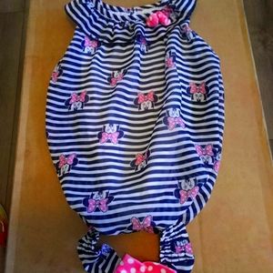 Disney Baby 3-6 months Minnie Mouse bubble